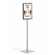 Durable 501357 znak informacyjny List Szary Metal, Plastik 1 szt.