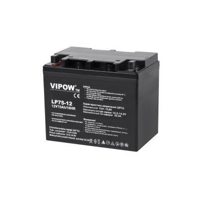 Akumulator żelowy VIPOW 12V 75Ah