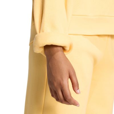 5. Bluza damska adidas Essentials Small Logo Feelcozy żółta KC5278