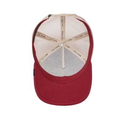 5. Czapka z daszkiem Goorin Bros The Baddest Boy Trucker - 101-0493-RED