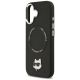 6. Etui Karl Lagerfeld Choupette Pin MagSafe do iPhone 17 - czarne