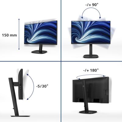 18. Philips 60,5 cm (23,8") 24B2U3301 16:09 HDMI+DP+USB-C IPS