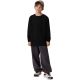 6. Koszulka dla chłopca longsleeve 4F M459 głęboka czerń 4FJWMM00TLONM459 20S