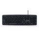 Klawiatura GEMBIRD KB-U-103 (USB 2.0; (US); kolor czarny)