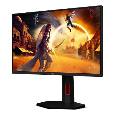 8. AOC G4 25G4KUR monitor komputerowy 62,2 cm (24.5") 1920 x 1080 px Full HD LED Czarny, Czerwony