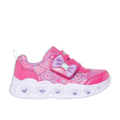 5. Skechers dziecięce buty codzienne HEART LIGHTS BOOGIE LAND 303258N HPMT