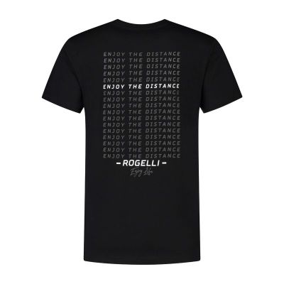 2. Rogelli t-shirt męski LOGO czarny 2XL