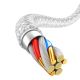5. Kabel Baseus Dynamic Series 2.4A USB-A - Lightning 1m - biały