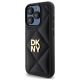 2. Etui DKNY Quilted Stack Logo na iPhone 15 Pro Max - czarne