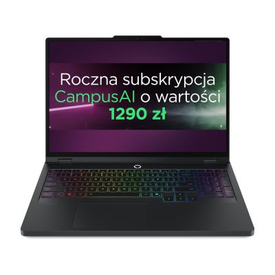 16. Lenovo Legion Pro 5 16IAX10 Ultra 7 255HX 16" WQXGA OLED 500nits Glossy 165Hz 32GB DDR5 5600 SSD1TB GeForce RTX 5060 8GB 80Wh Win11 Eclipse Black