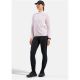 7. Bluza z półgolfem damska Odlo ZEROWEIGHT WARM Mid layer 1/2 zip różowa