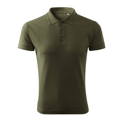 3. Koszulka polo Malfini Pique Polo Free M MLI-F0369 (military)