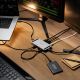 10. Targus DOCK429GL stacja dokująca Przewodowa USB4 Srebrny