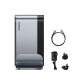 14. Stacja dokująca USB-C Baseus UnionJoy 2xHDMI4K@60Hz 1xDP4K@60Hz 3xUSB-A3.0 2xUSB-C3.0 2xUSB-A2.0 1xRJ45 PD PC 1xSD+TF 1x3.5mm minijack - szara