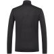 2. Longsleeve termoaktywny męski SUPER.NATURAL M SIERRA140 POCKET ZIP 1/4 czarna