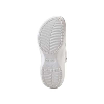 7. Crocs Classic Platform Glitter Clog W 207241-0WV Chalk