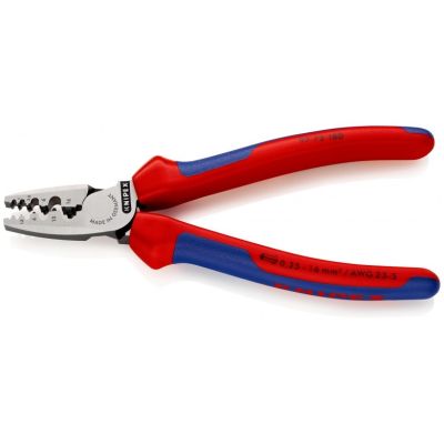 4. Knipex 97 72 180 zaciskarka kablowa Scyzoryk Niebieski, Czerwony, Srebrny