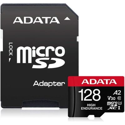 3. ADATA MicroSDXC 128 GB Class 10 UHS-I/U3 A2 V30