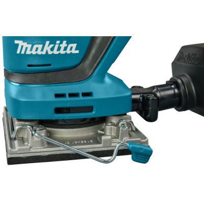 5. Makita DBO484Z przenośna szlifierka Losowa szlifierka oscylacyjna 14000 OPM Czarny, Niebieski