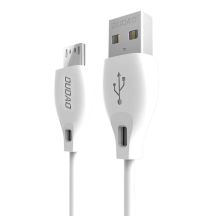 Dudao przewód kabel micro USB 2.4A 2m biały (L4M 2m white)