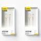 5. Kabel Dudao L7SCL USB-C - Lightning 30W 2m - beżowy