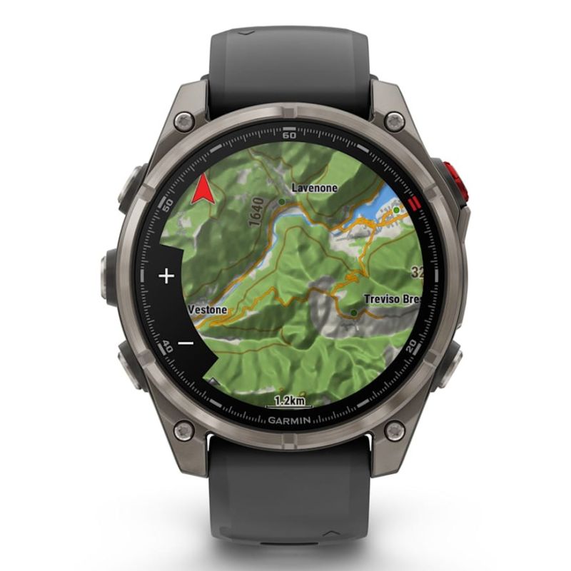 6. Zegarek sportowy Garmin Fenix 8 PRO AMOLED 47mm Sapphire Titanium
