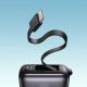 13. Powerbank Joyroom JR-PBF27 10000mAh 22.5W z wbudowanymi kablami USB-C i Lightning - czarny