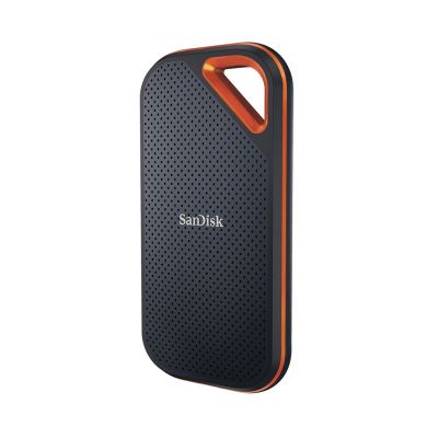 8. Dysk zewnętrzny SSD SanDisk Extreme PRO Portable (1TB; USB 3.2; 2000 MB/s; SDSSDE81-1T00-G25)