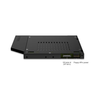 8. We-Ra. IcyDock  1x U2 / U3 Pcie 4.0 NVMe SSD to Oculink Slim