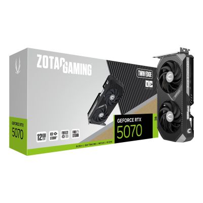 8. Karta graficzna ZOTAC GAMING GeForce RTX 5070 Twin Edge OC 12GB