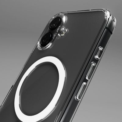 5. Etui SBS Extreme Mag D3O MagSafe do iPhone 16 - przezroczyste