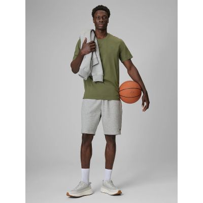 2. T-shirt regular gładki męski 4F 4FRSS26TTSHM4261-44S