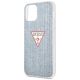 6. Etui Guess Jeans Collection na iPhone 12 Pro Max - niebieskie