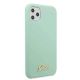 5. Guess GUHCN58LSLMGG iPhone 11 Pro zielony/green hard case Silicone Vintage Gold Logo