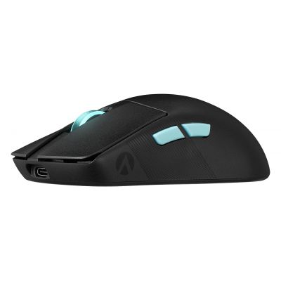 7. ASUS ROG Harpe Ace Aim Lab Edition myszka Gaming Oburęczny RF Wireless + Bluetooth + USB Type-A Optyczny 36000 DPI