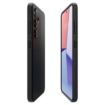 8. Etui Spigen Liquid Air na Samsung Galaxy S24 - czarny mat
