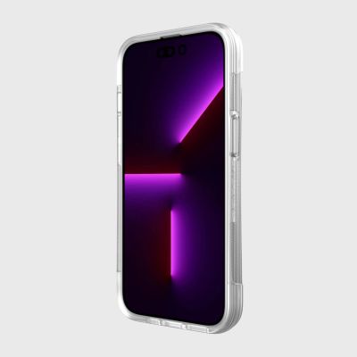 8. Raptic X-Doria Clutch Built Case etui iPhone 14 z MagSafe pokrowiec plecki przezroczysty