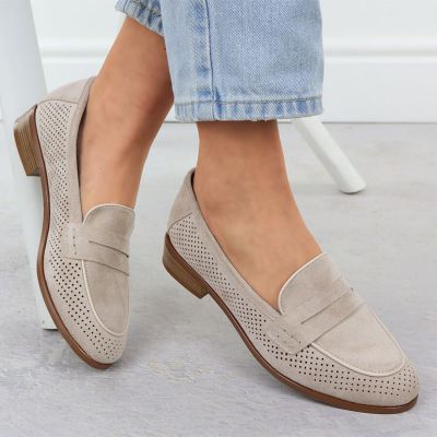 5. Półbuty zamszowe lordsy Potocki W SZ12585 WOL291B