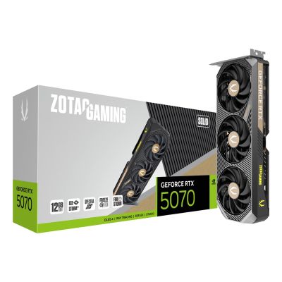 2. Karta graficzna ZOTAC GAMING GeForce RTX 5070 SOLID 12GB