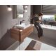 4. Hansgrohe Vivenis jednouchwytowa bateria umywalkowa 110 z podnoszoną zatyczką czarny mat