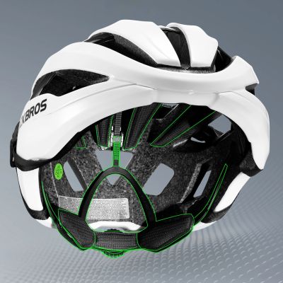 5. Kask rowerowy Rockbros LK-79 58–62 cm - biały