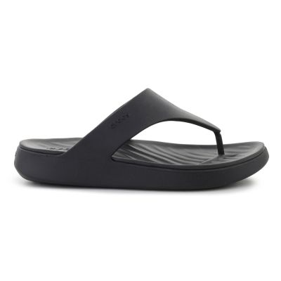 6. CROCS GETAWAY TRIANGLE FLIP W BLACK 212018-001