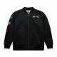 Kurtka Mitchell & Ness Lightweight Satin Bomber San Antonio Spurs M SJKT6599-SASYYPPPBLCK
