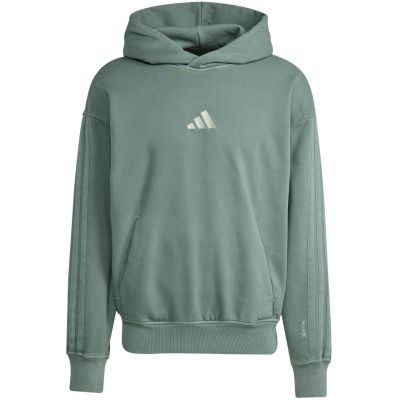 8. Bluza męska adidas A SZN W FL HD zielona JL6538
