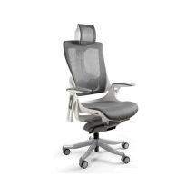 Fotel biurowy Wau 2 NW41 siatka charcoal/biały