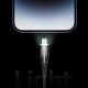 11. Baseus Glimmer Series kabel USB-A - Lightning 480Mb/s 2.4A 2m czarny