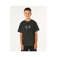 Koszulka chłopięca RIP CURL Eternal Shred Wash Tee-Boy czarna