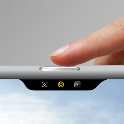 7. Etui AMAZINGTHING Cloudie na iPhone 17 Pro z podstawką - szare