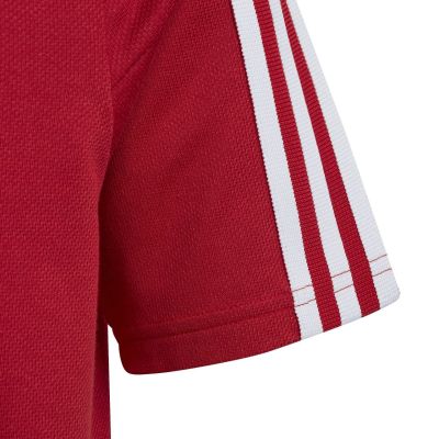 10. Koszulka dla dzieci adidas Tiro 23 Competition Cotton Polo czerwona HI4715