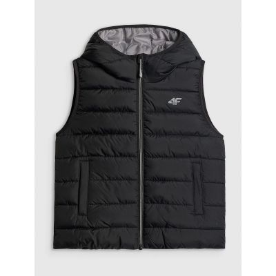 7. Bezrękawnik z wypełnieniem syntetycznym chłopięcy 4F 4FJRSS26TVJAM397-20S